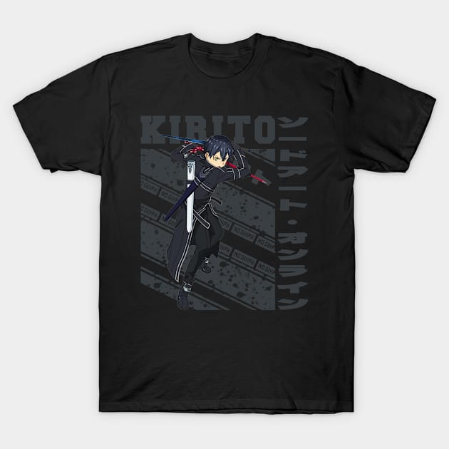 Kirito T-Shirt by ANIME FANS